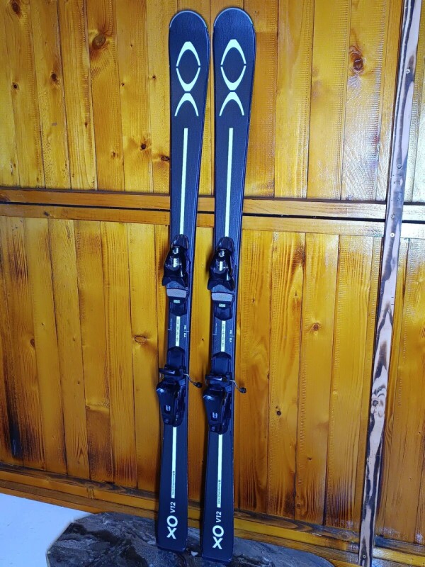 LYŽE XO SWISS SKI V12 L BLACK 154CM
